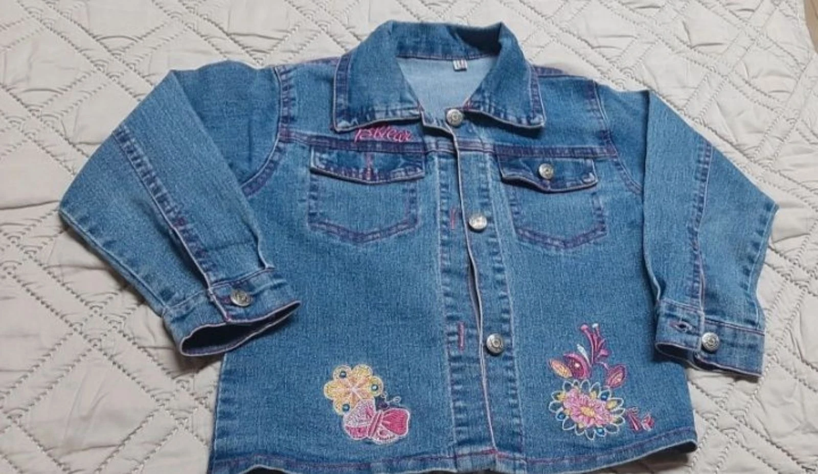 Chaqueta de mezclilla - niña - 6 años – photo 2